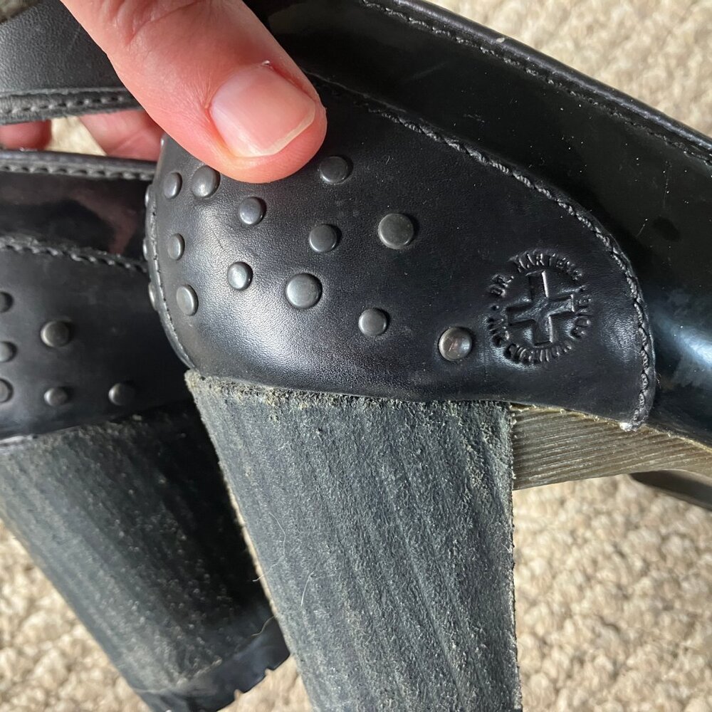 Dr. Martens Patent Leather Heels Vintage Rare - Picture 6 of 10